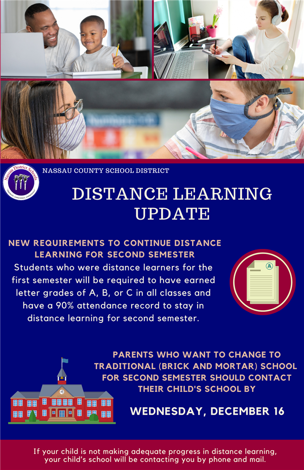 Distance Learning Update 